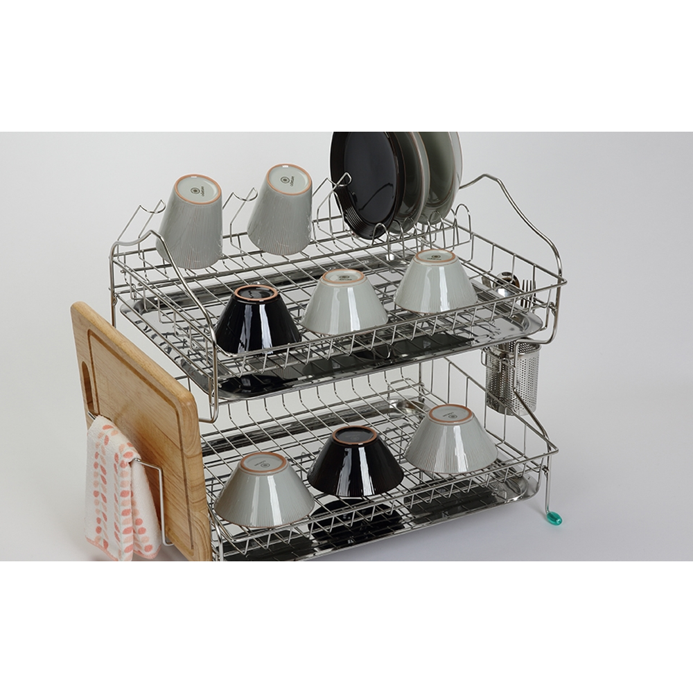 PRO Dish Drainer 2 tiers
